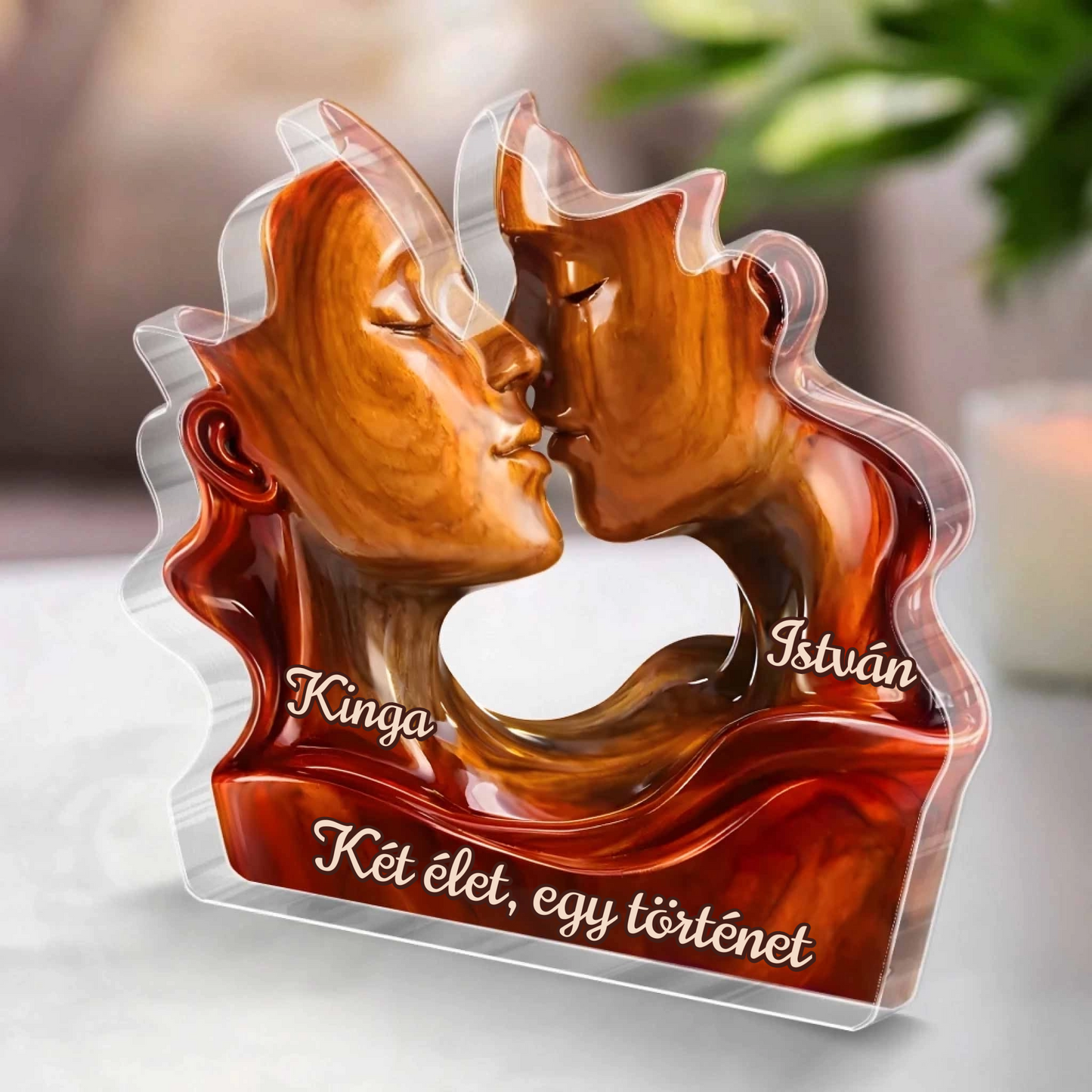 Mindörökké – Egyedi "Az Első Csók" Emlékszobor