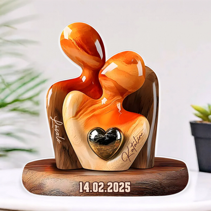 Mindörökké - Egyedi Ölelős Szerelem Szobor