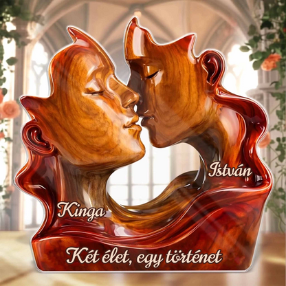 Mindörökké – Egyedi "Az Első Csók" Emlékszobor