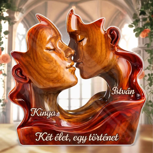 Mindörökké – Egyedi "Az Első Csók" Emlékszobor