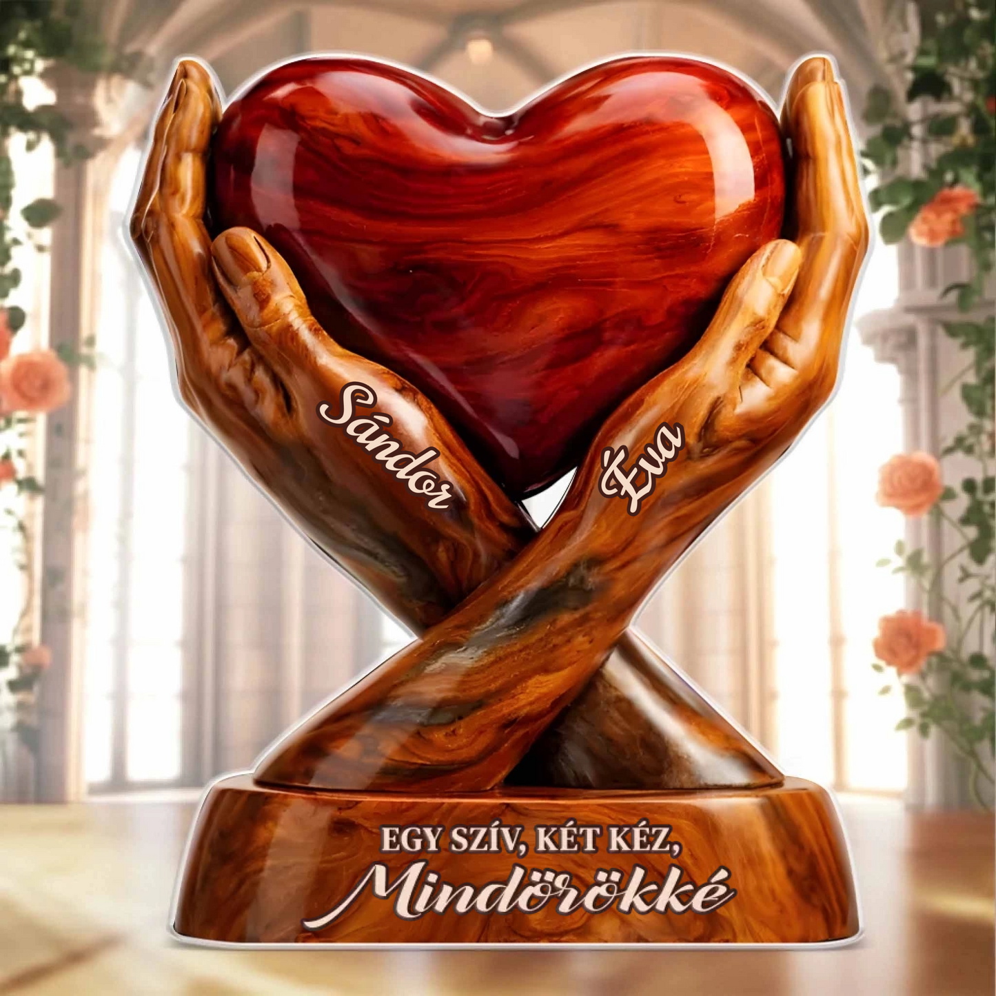 Mindörökké – Egyedi Szívőrző Emlékszobor