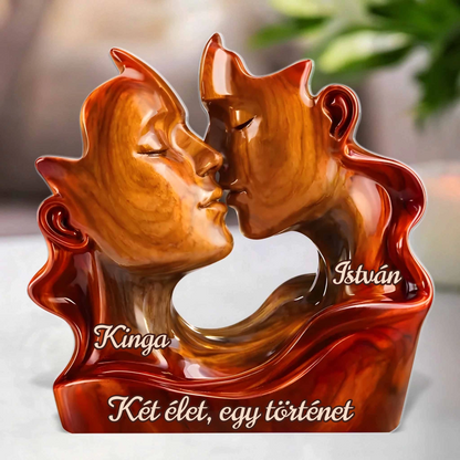 Mindörökké – Egyedi "Az Első Csók" Emlékszobor