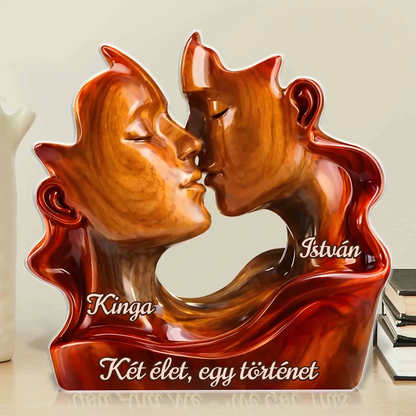 Mindörökké – Egyedi "Az Első Csók" Emlékszobor