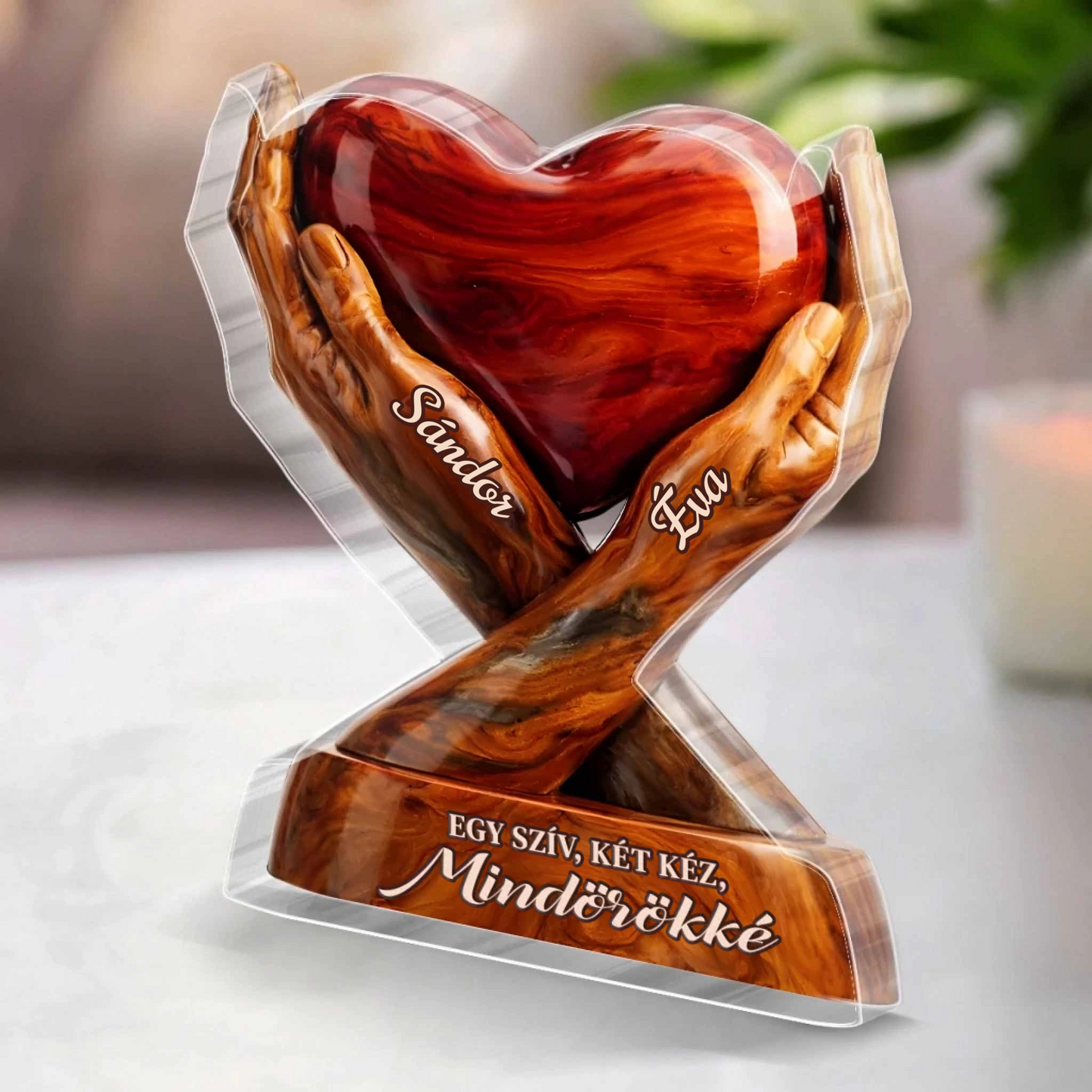 Mindörökké – Egyedi Szívőrző Emlékszobor